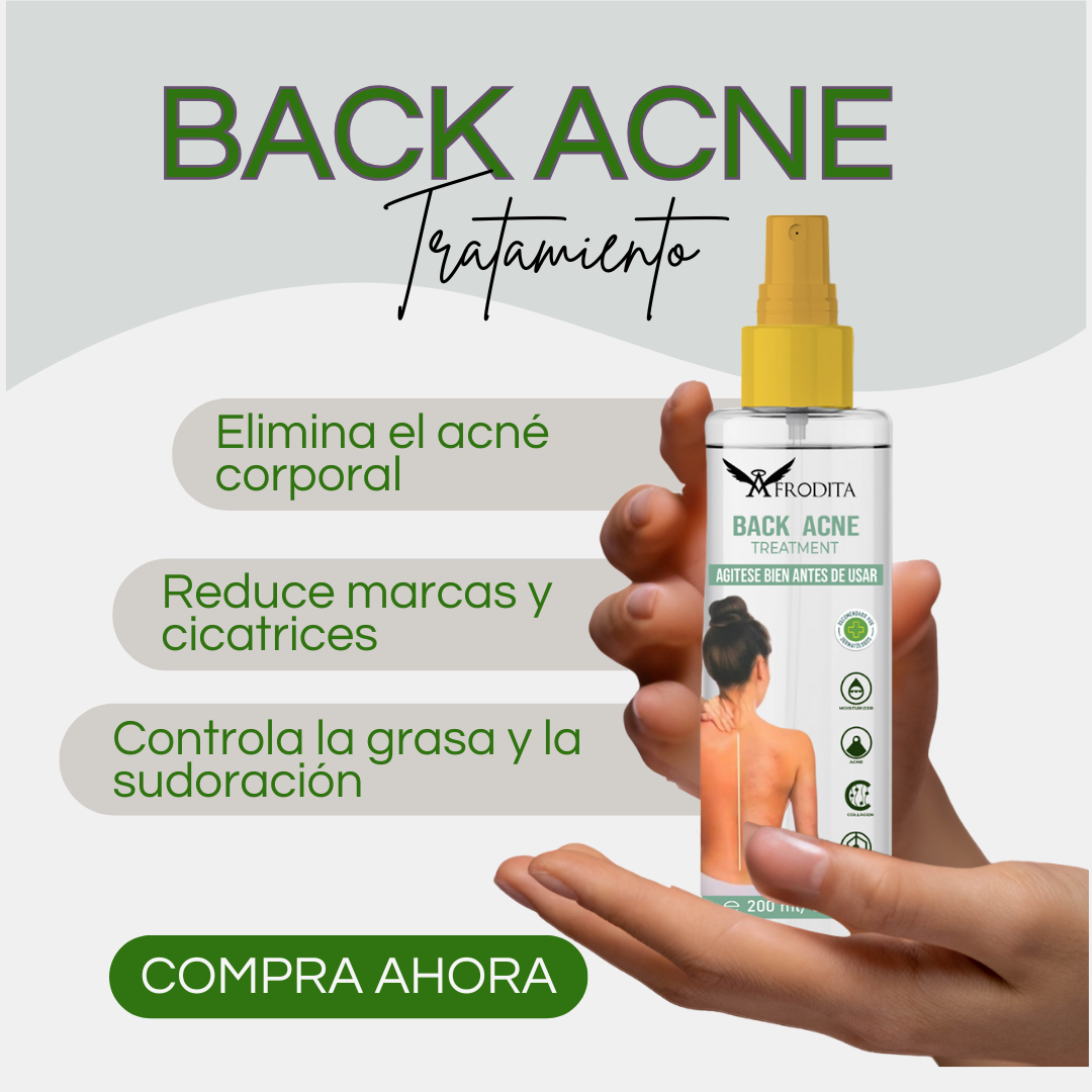 BACK ACNE Elimina el acné corporal