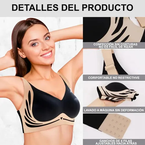 Pack 3 Brasier sin varilla + Comodidad total + efecto push-up